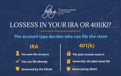 Can You File a Securities Fraud Claim for Losses in Your IRA or 401(k)?